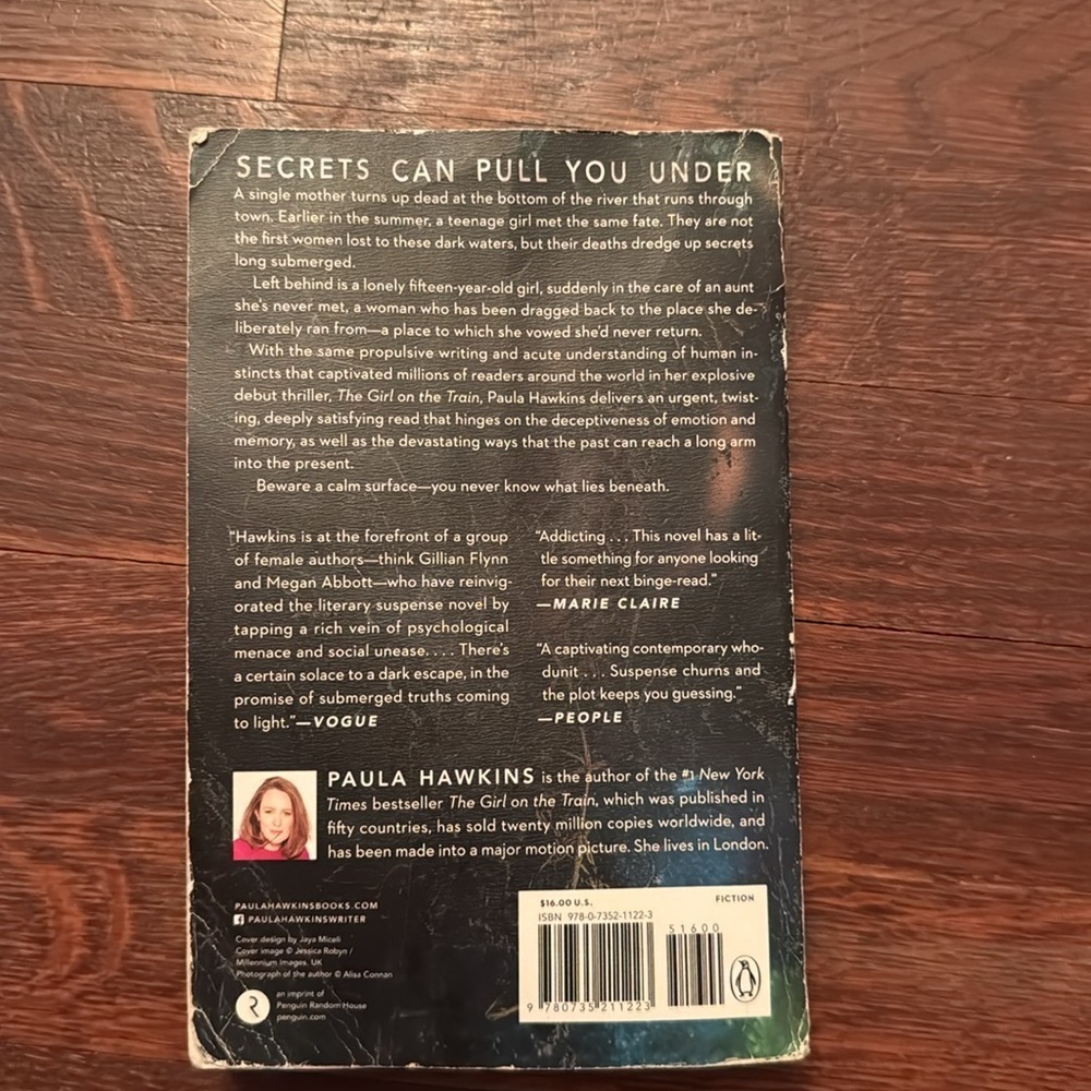 Into the Water by Paula Hawkins - Picture 2 of 2
